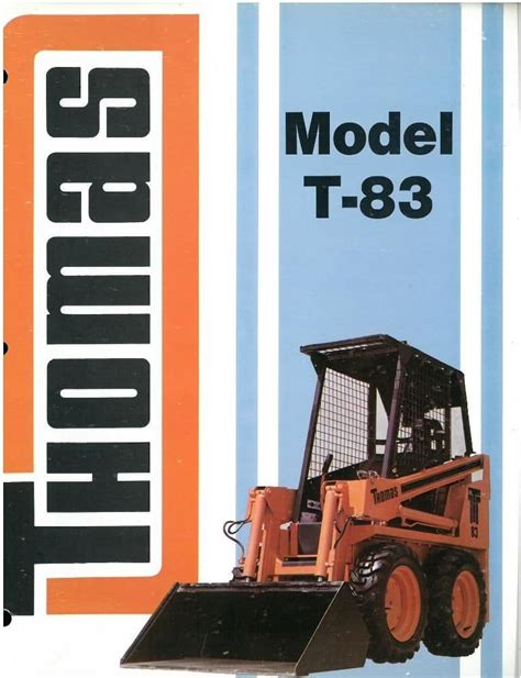 thomas t83 loader specs